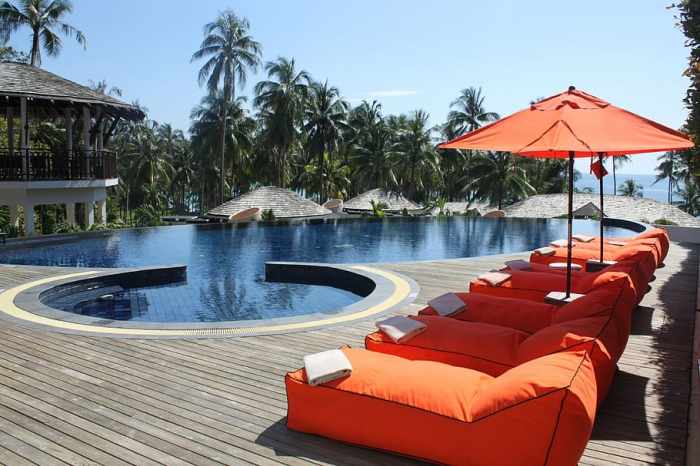 HD wallpaper: tourism, vacation, pool, Montage Beverly Hills, travel ... Hotels in Bali Near Uluwatu Temple